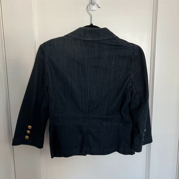 EXPRESS DENIM JEAN JACKET BLAZER - Picture 2 of 2